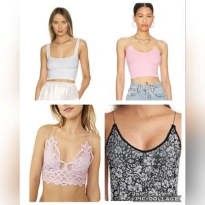 *3 for $25* NWT Free People Brami/Bralettes